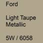 Preview: Ford, Light Taupe Metallic, 5W / 6058.